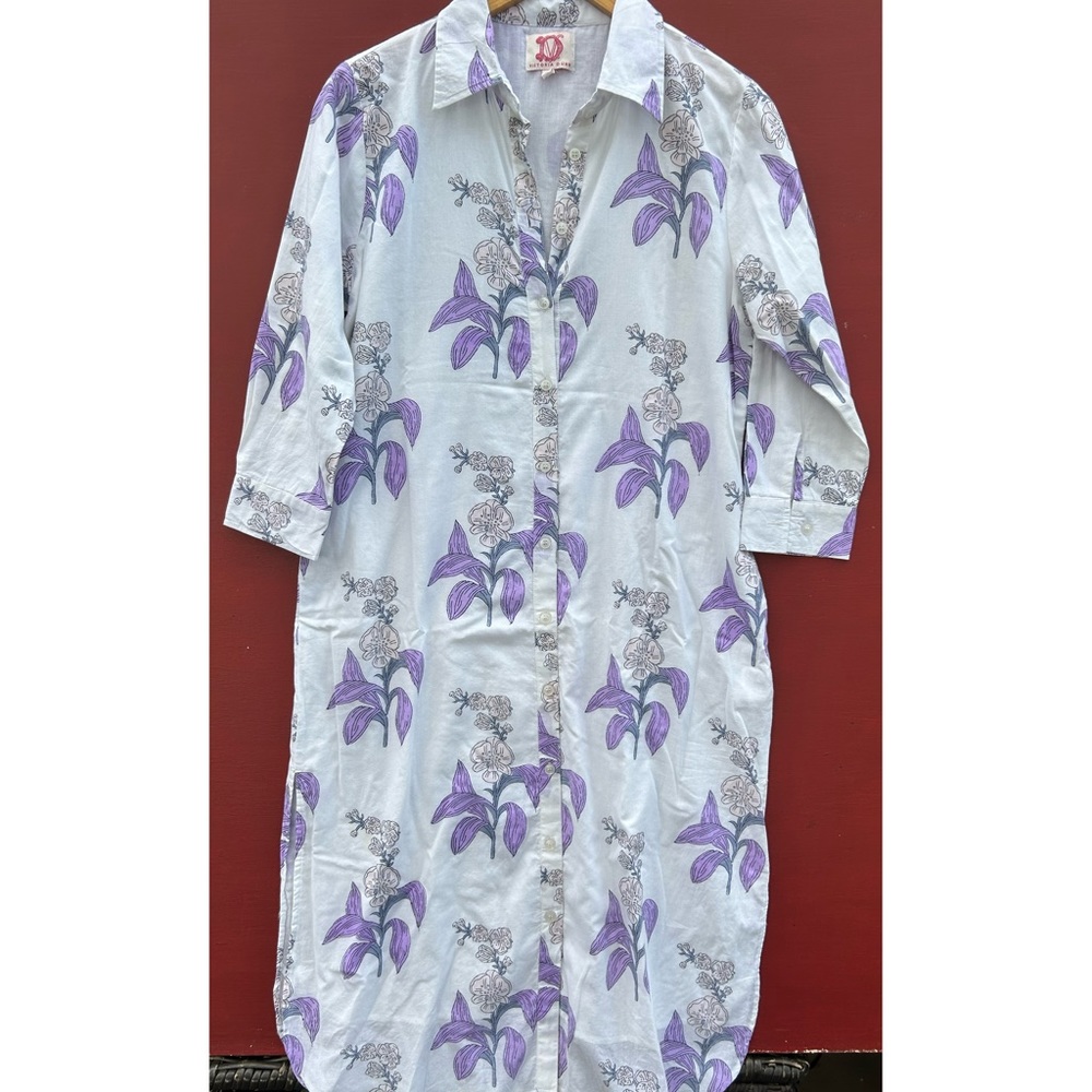Victoria Dunn Floral Midi Dress